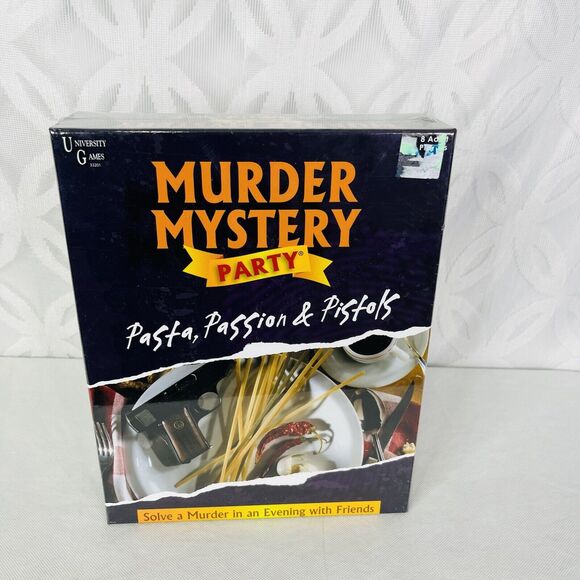 MURDER MYSTERY DinnerParty Game: Pasta Passion & Pistols Role Playing 2016 - Picture 2 of 8